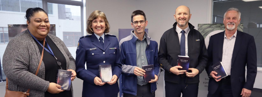 Bible for Police launch