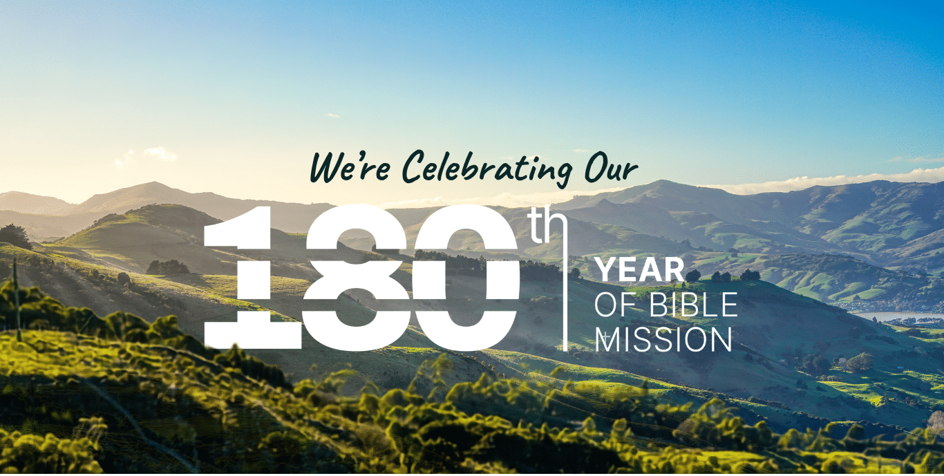 Bible Society New Zealand celebrating 180 years of Bible mission